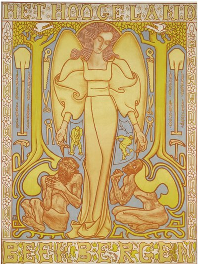 Het Hoogeland Beekbergen, 1896 by Jan Toorop