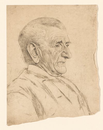 Portrait of Jan Schaap by Jan Veth