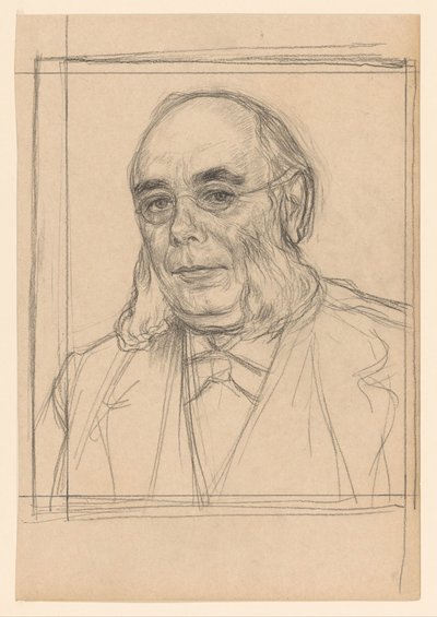 Portrait of Dr. H. Pierson by Jan Veth