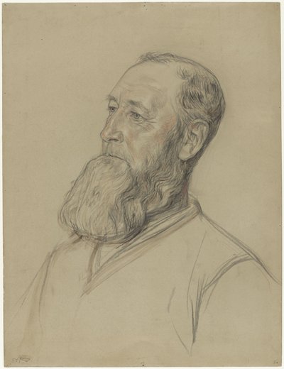 Portrait of an Egg Farmer from Broek by Jan Veth