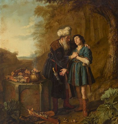 Abraham and Isaac Before the Sacrifice by Jan Victors