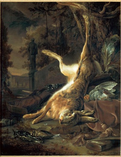 Still Life with Dead Hare by Jan Weenix