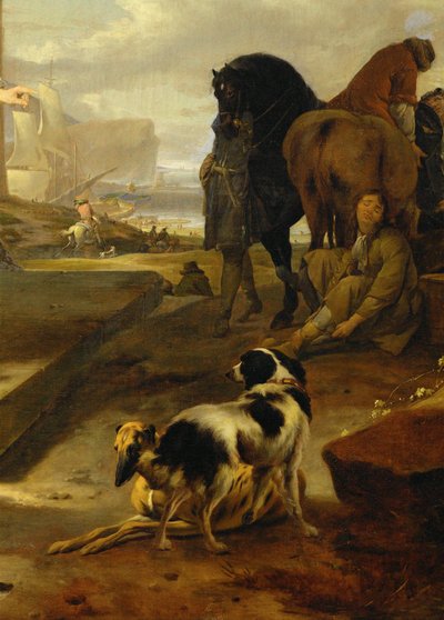 The Prodigal Son in Bad Company by Jan Weenix