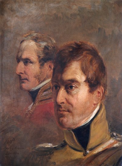 Major-General Sir Frederick Cavendish Ponsonby and Major-General Sir Colin Campbell by Jan Willem Pieneman
