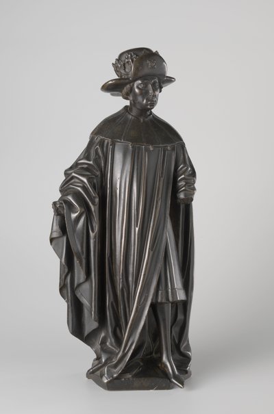 Weeper from the Tomb of Isabella of Bourbon by Jan attrib.to Borman