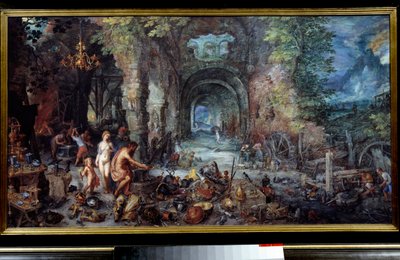 The Four Elements: Fire by Jan the Elder Brueghel