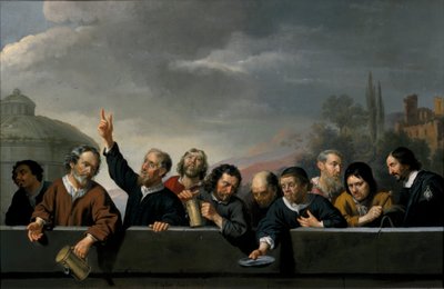 Portraits of the Inhabitants at St Jobsgasthuis in Utrecht by Jan van Bijlert