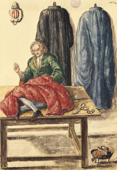 A Venetian Tailor by Jan van Grevenbroeck