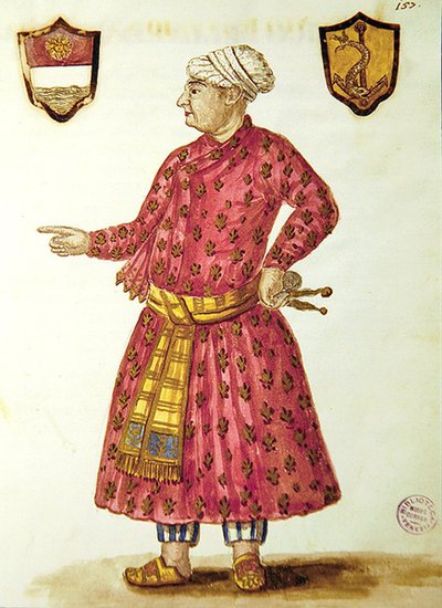 Antonio Manunzio in The Mughal Region by Jan van Grevenbroeck