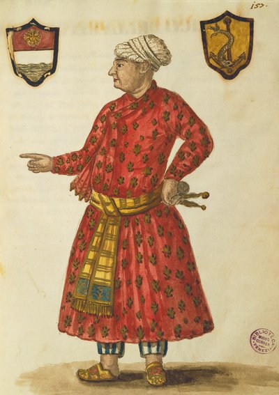 Antonio Manunzio in the Mughal Region by Jan van Grevenbroeck