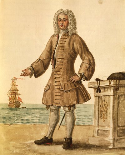 Ship Captain of Venetian Republic by Jan van Grevenbroeck