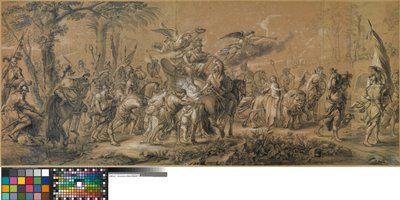 The Glorification of Mars by Jan van Orley