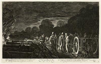 Fire, plate four from The Four Elements by Jan van de Velde II
