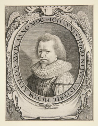 Portrait of Johannes Torrentius by Jan van de Velde II