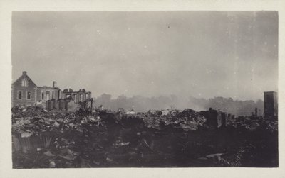 Aftermath of the Great Kanto Earthquake, Japan, 1923 by Japanese Photographer