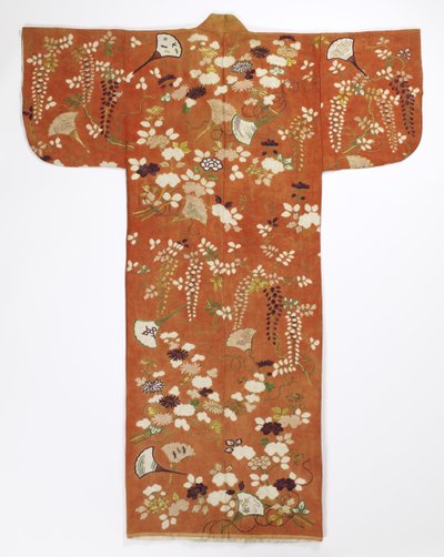 Kimono (furisode), late 18th century by Japanese School