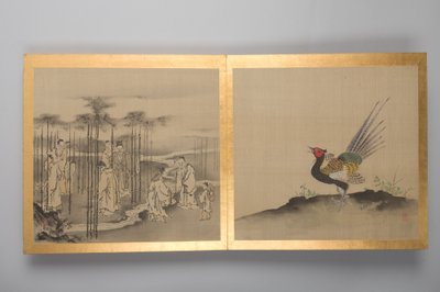 Thirty Paintings of Birds, Flowers and Landscape, Late 18th Century by Japanese School