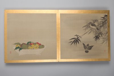 Thirty Paintings of Birds, Flowers and Landscape, Late 18th Century by Japanese School