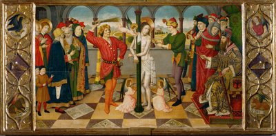 The Flagellation by Jaume Huguet