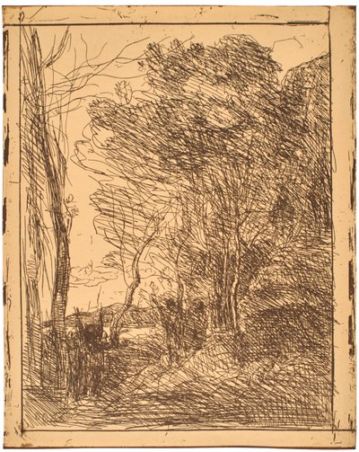 The Gallic Tour by Jean-Baptiste-Camille Corot