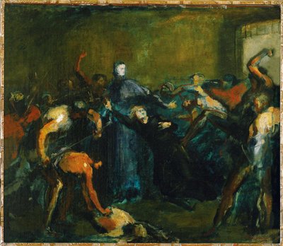 Monseigneur Darboy in Prison by Jean-Baptiste Carpeaux