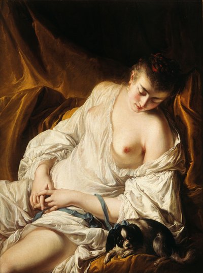 Sleeping Woman (The Watchful Loyalty) by Jean-Baptiste Deshays