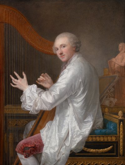 Ange Laurent de La Live de Jully by Jean-Baptiste Greuze