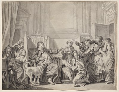 The Guilty and Repentant Daughter by Jean-Baptiste Greuze