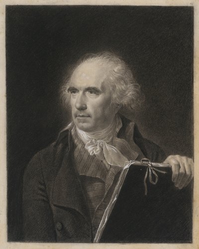 Hubert Robert by Jean-Baptiste Isabey