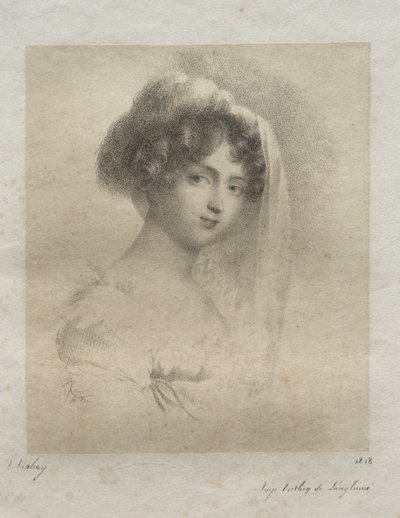 Mme. Horace Vernet by Jean-Baptiste Isabey