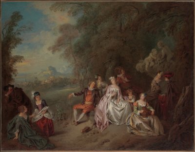 Pastoral Concert by Jean-Baptiste Joseph Pater