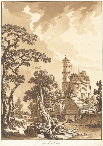 The Fishermen by Jean-Baptiste Le Prince