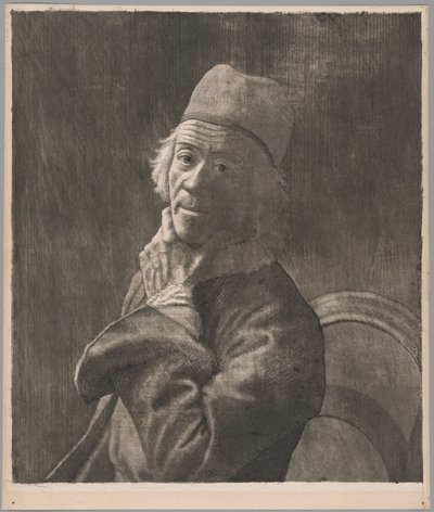 The Large Self-Portrait by Jean-Étienne Liotard