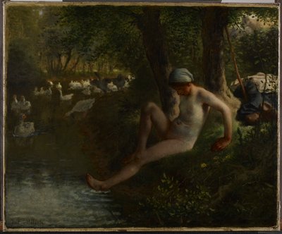The Goose Girl by Jean-Francois Millet