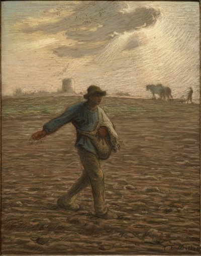 The Sower by Jean-Francois Millet