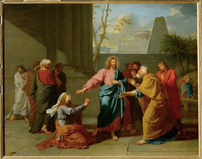 Christ and the Canaanite Woman by Jean-Germain Drouais