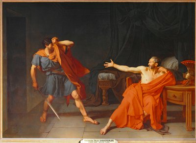 Marius at Minturnae by Jean-Germain Drouais