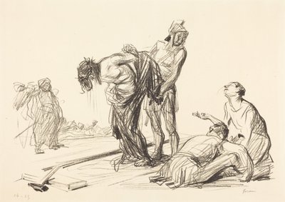 Christ Stripped of His Clothes by Jean-Louis Forain