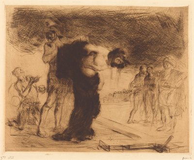 Christ Stripped of His Clothes by Jean-Louis Forain