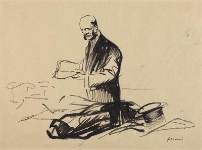 The Hat of Marshall Foch by Jean-Louis Forain