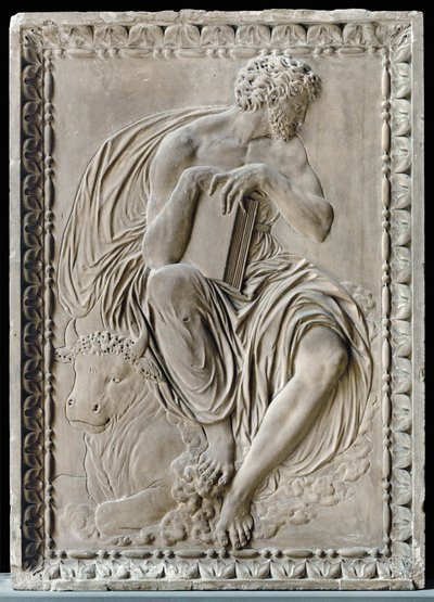 Saint Luke, from the Church of St. Germain-L