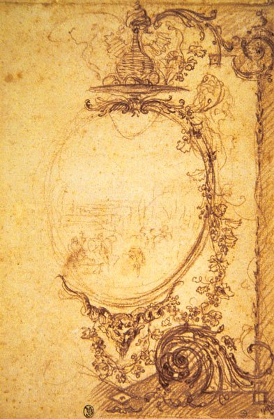 Design for Decorative Panel: Autumn by Jean Antoine Watteau