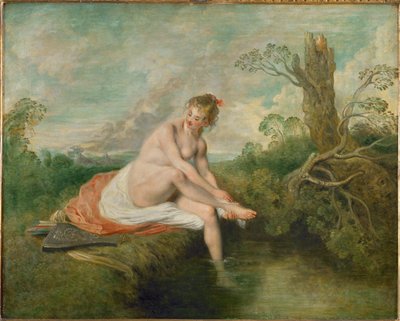 Diana Bathing by Jean-Antoine Watteau