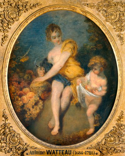 Fall by Jean-Antoine Watteau