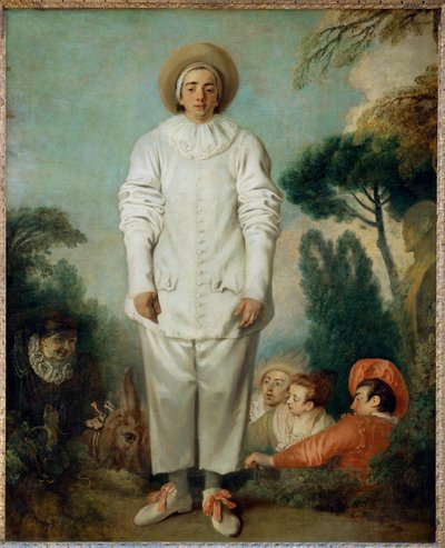 Pierrot, Formerly Known as Gilles by Jean-Antoine Watteau