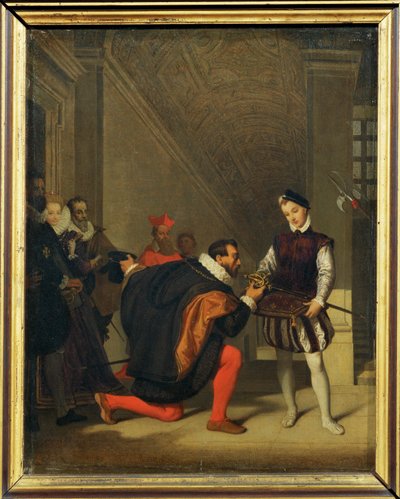 Don Pedro de Toledo, Spanish ambassador, met a page carrying Henry IV