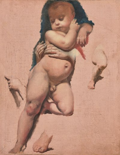 Study for the Christ Child of the Vow of Louis XIII of the Cathedral of Montauban by Jean Auguste Dominique Ingres
