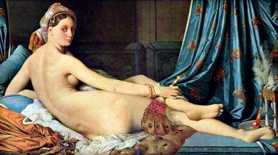 The Grand Odalisque by Jean Auguste Dominique Ingres