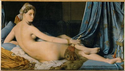 The Great Odalisque by Jean Auguste Dominique Ingres