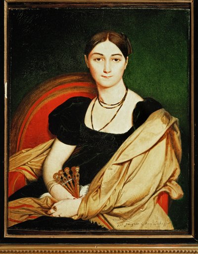 Mme. Antonia de Vaucay by Jean Auguste Dominique Ingres